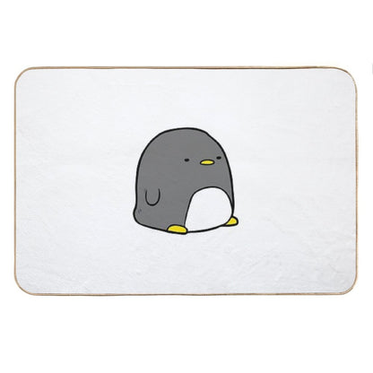 Cute Cuddly Penguin Bath Mat
