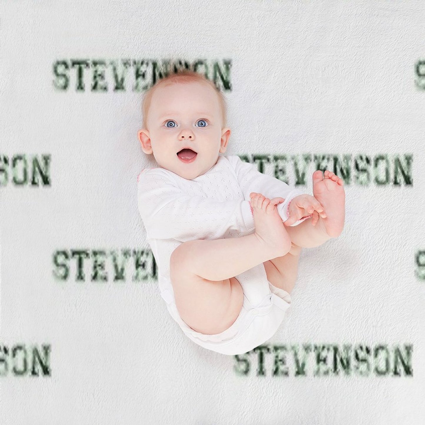 Stevenson University Green Tie Dye Throw Blanket