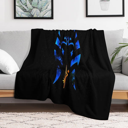 Ahsoka Tano Fulcrum Throw Blanket