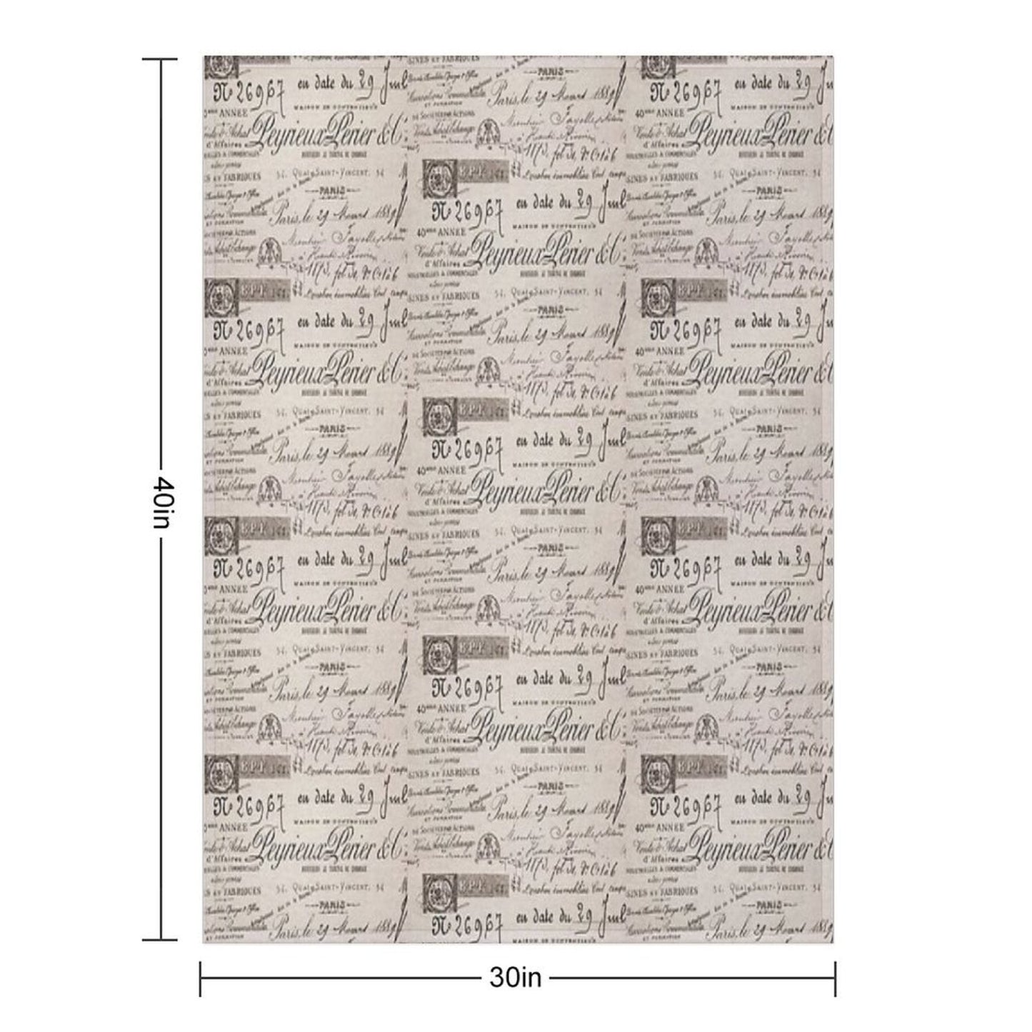 Parisan Throw Blanket