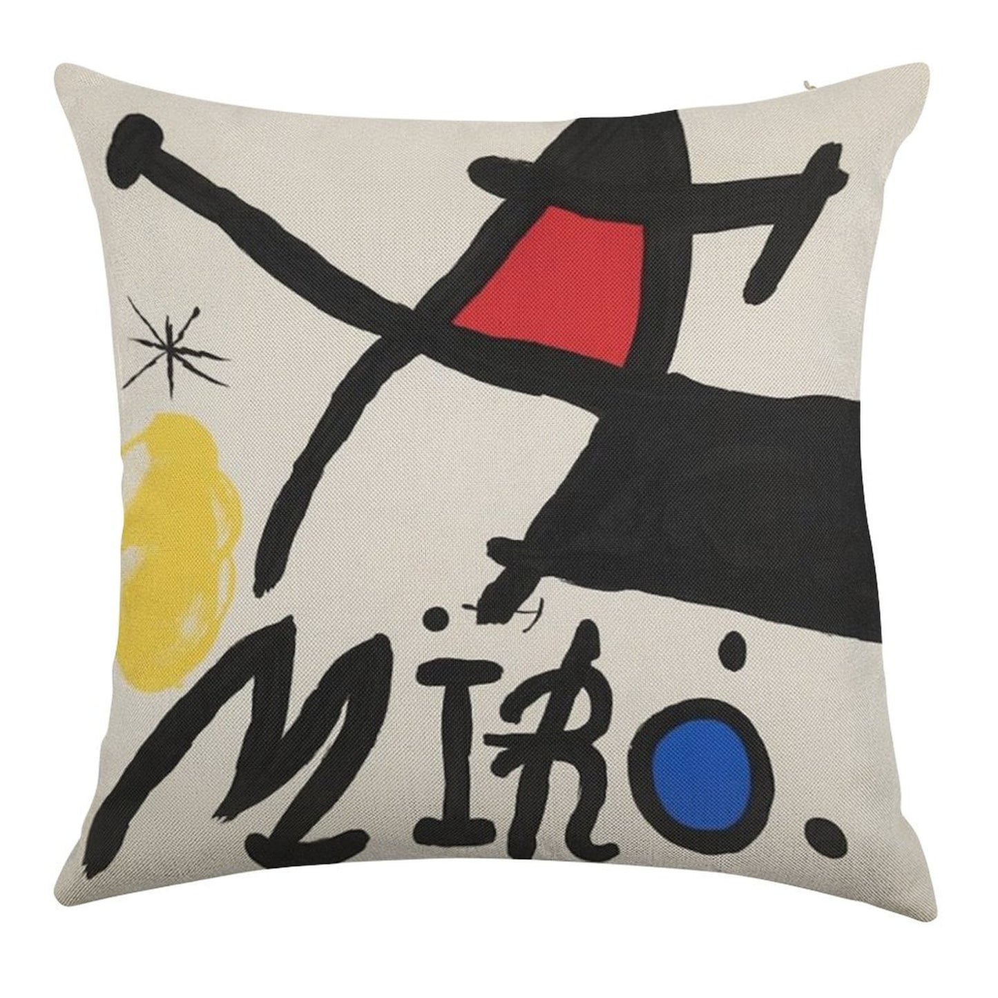 Miro 41 Linen Throw Pillow Cover