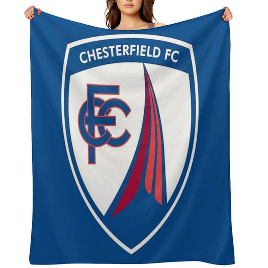 Chesterfield FC Fan Art  Non-League Football Phone Case & Gifts Throw Blanket