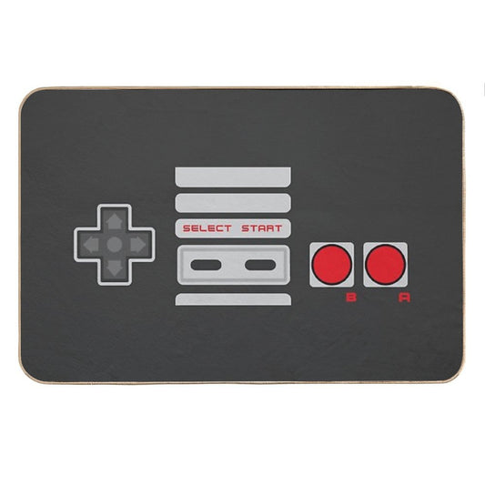 Vintage Video Game Controller Bath Mat
