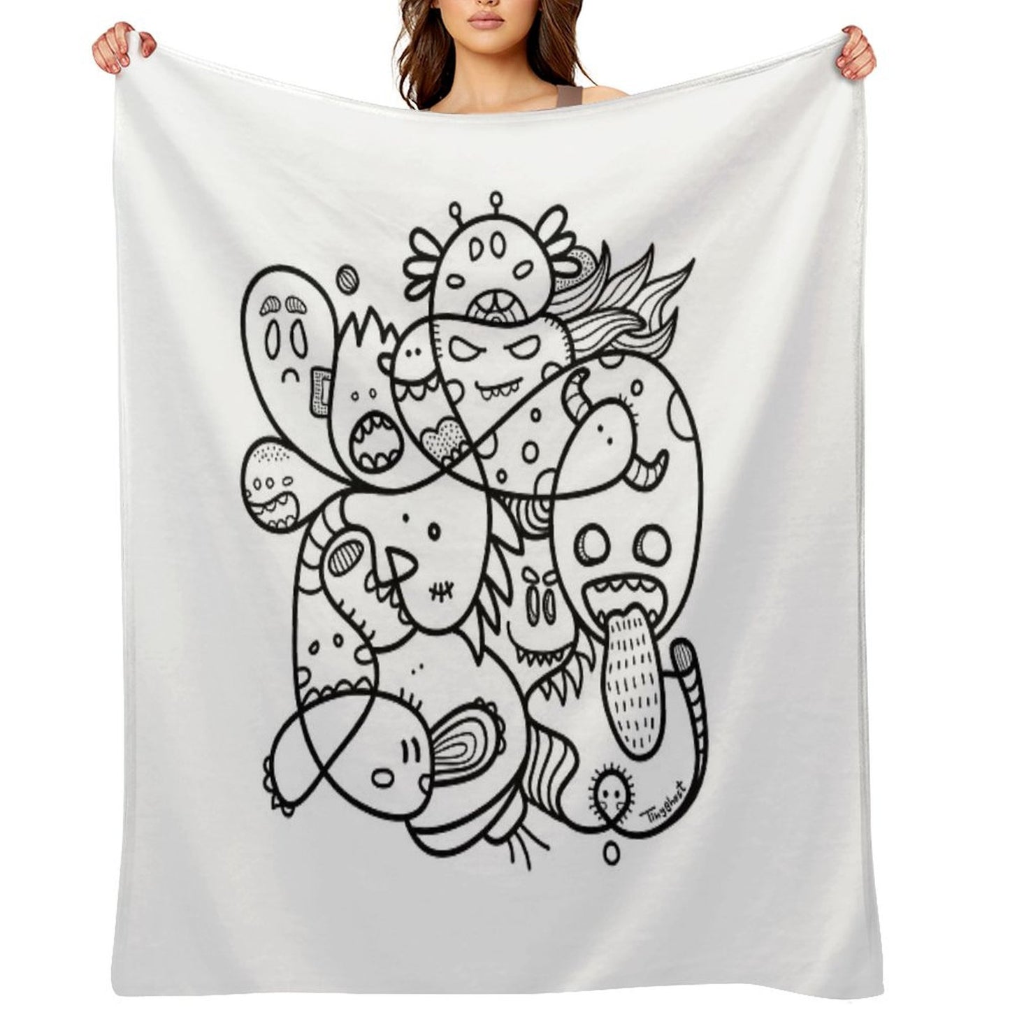 Doodle Throw Blanket