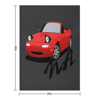 Miata NA Throw Blanket