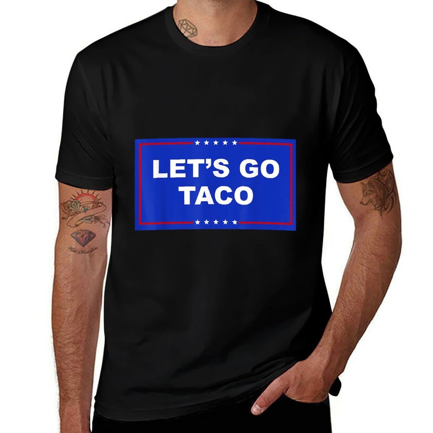 Let's Go Taco Let's Go Taco  Easy-care T-Shirt