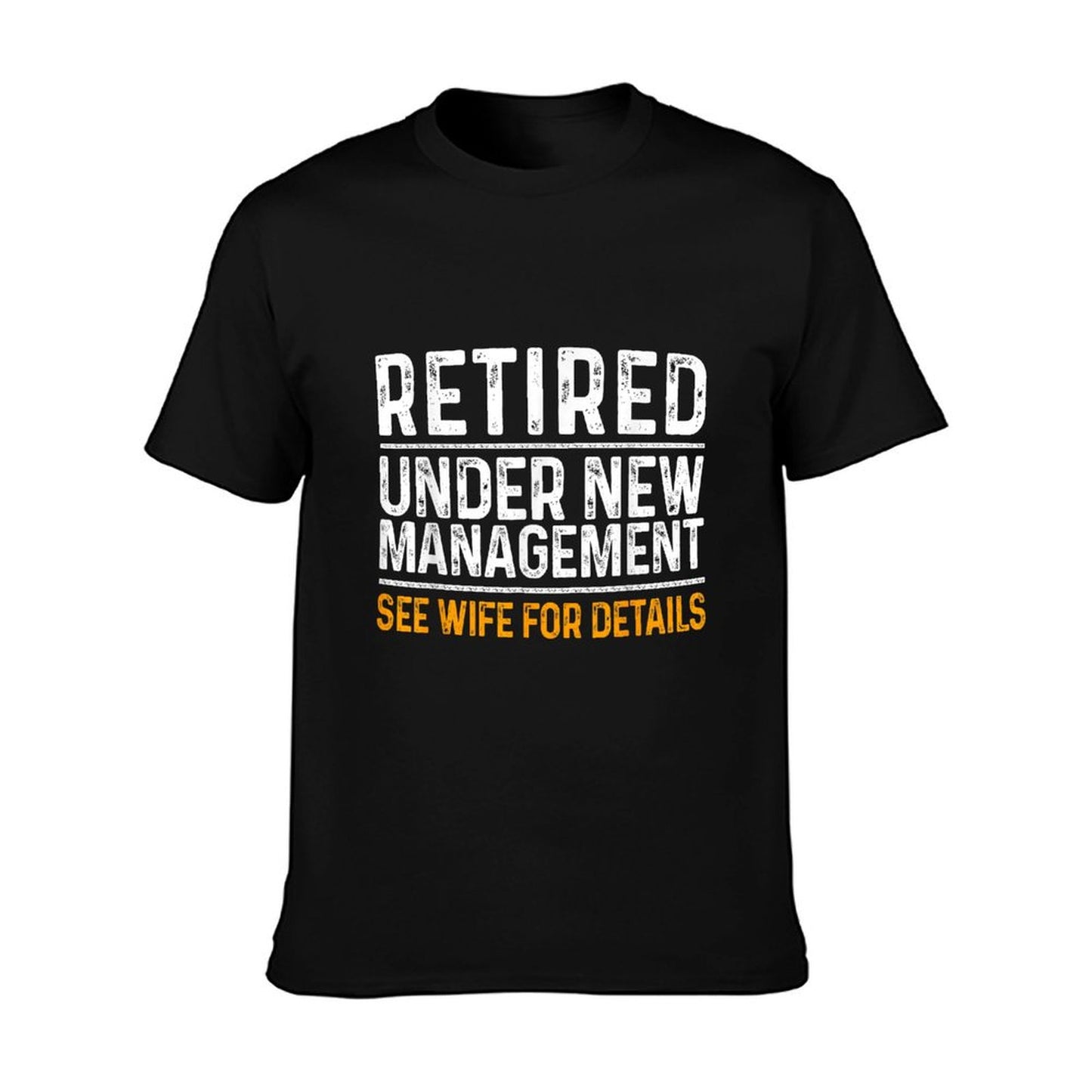 Funny Retirement Party Men&#39;s - Dad Humor, Classic Fit, - Black T-Shirt