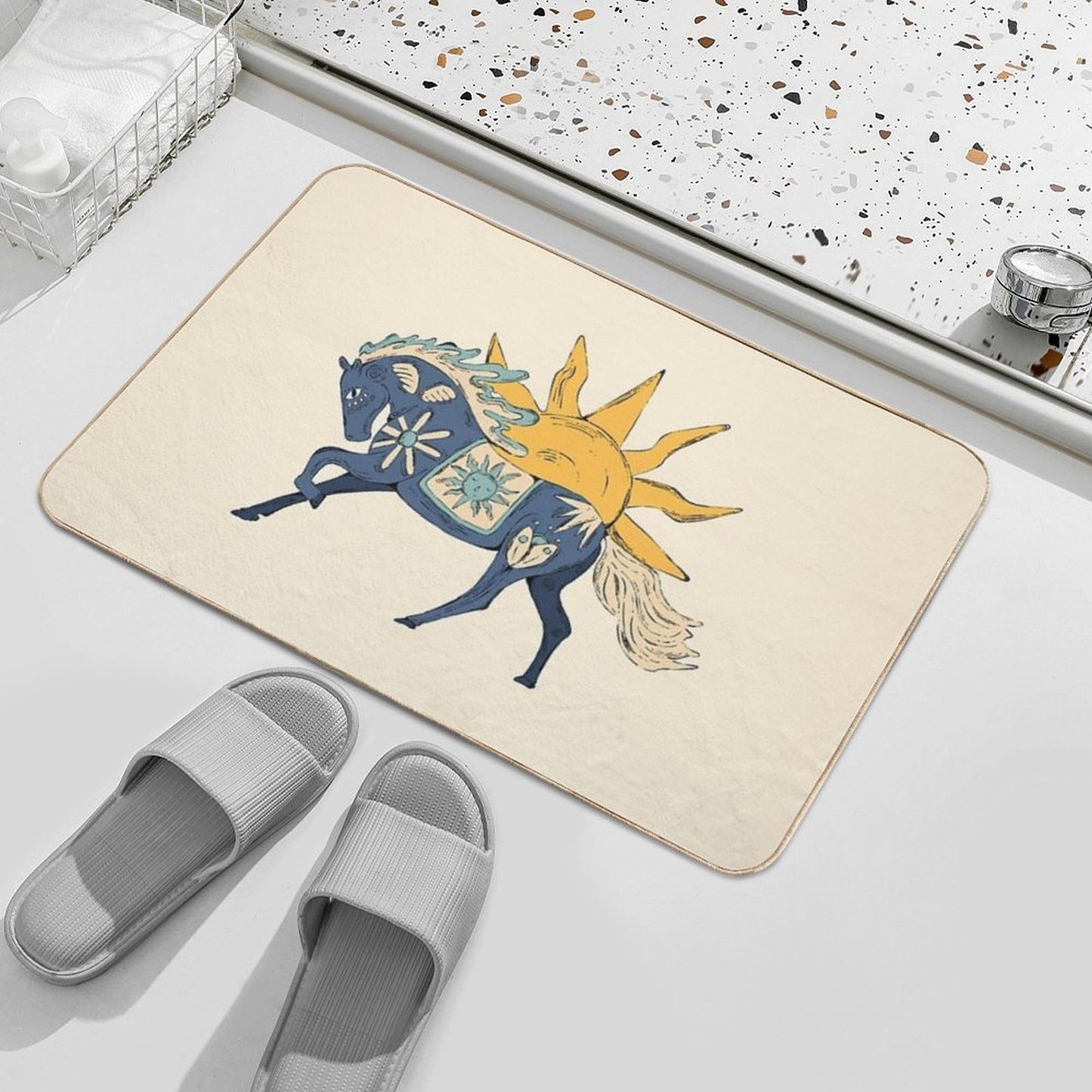 The Sun  Long-Lasting Bath Mat