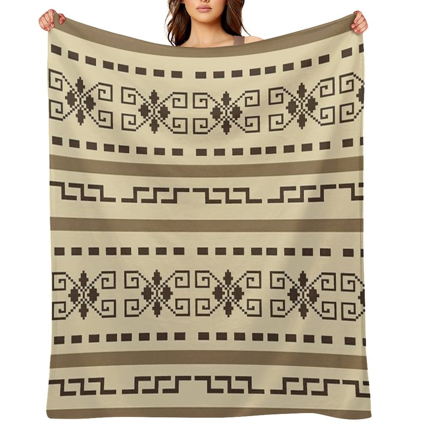 The Dude's Cardigan Pattern - The Big Lebowski Throw Blanket