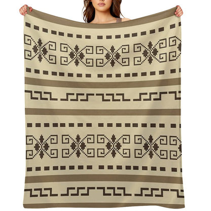 The Dude's Cardigan Pattern - The Big Lebowski Throw Blanket
