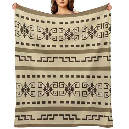 The Dude's Cardigan Pattern - The Big Lebowski Throw Blanket