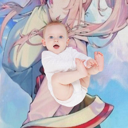 Mizuki  Project Sekai Throw Blanket