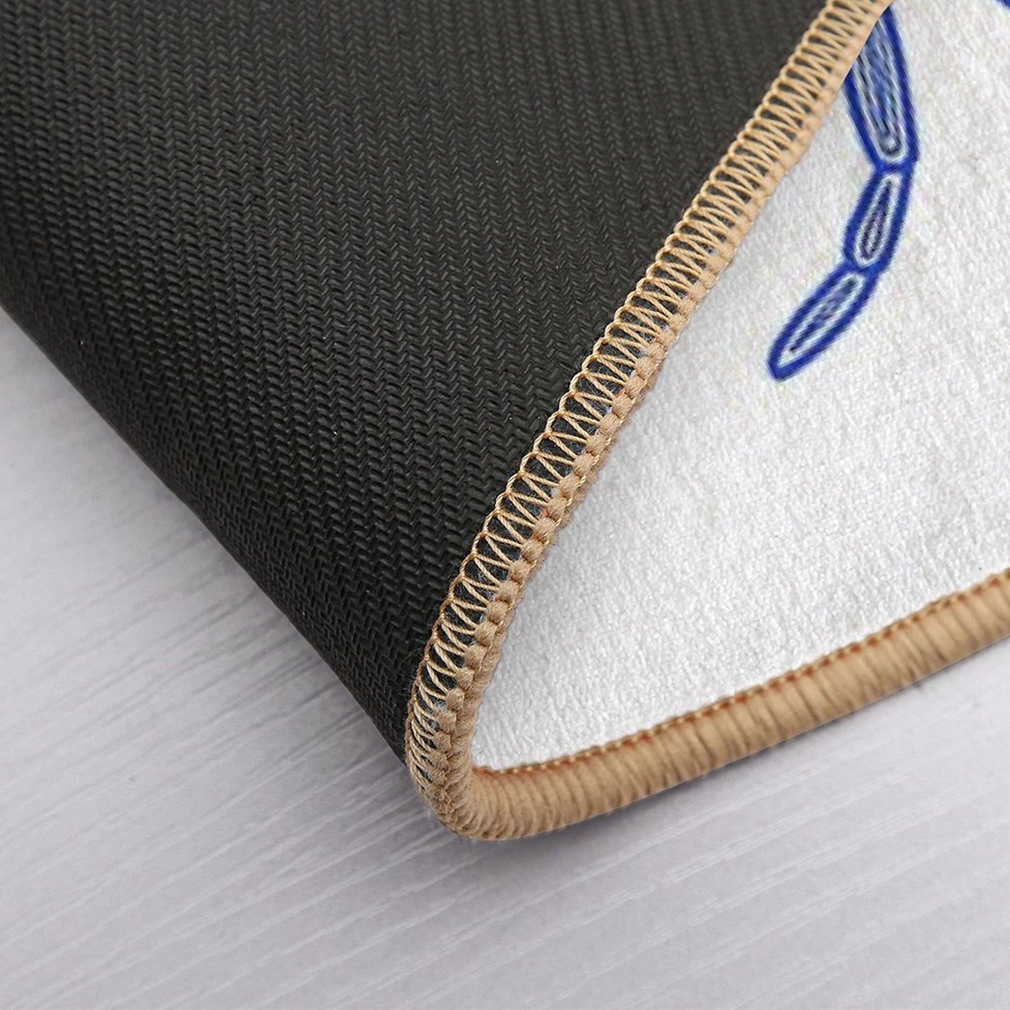 Lobster (blue And White, Horizontal) Bath Mat
