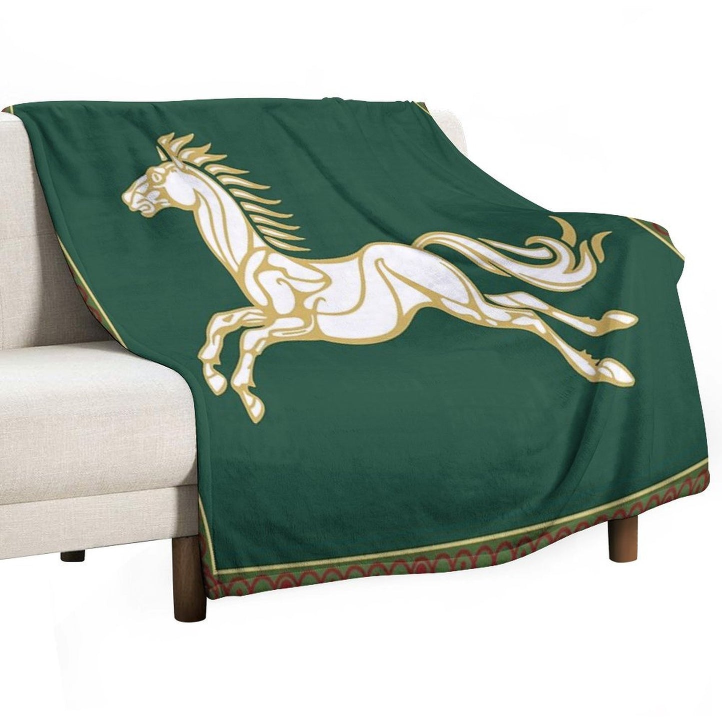 Banner of Rohan Throw Blanket