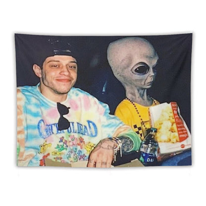 Pete Davidson Alien Tapestry Tapestry