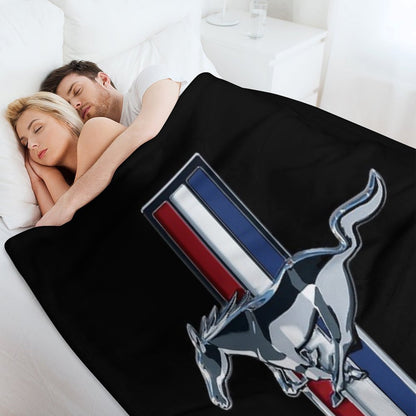 'stang Throw Blanket