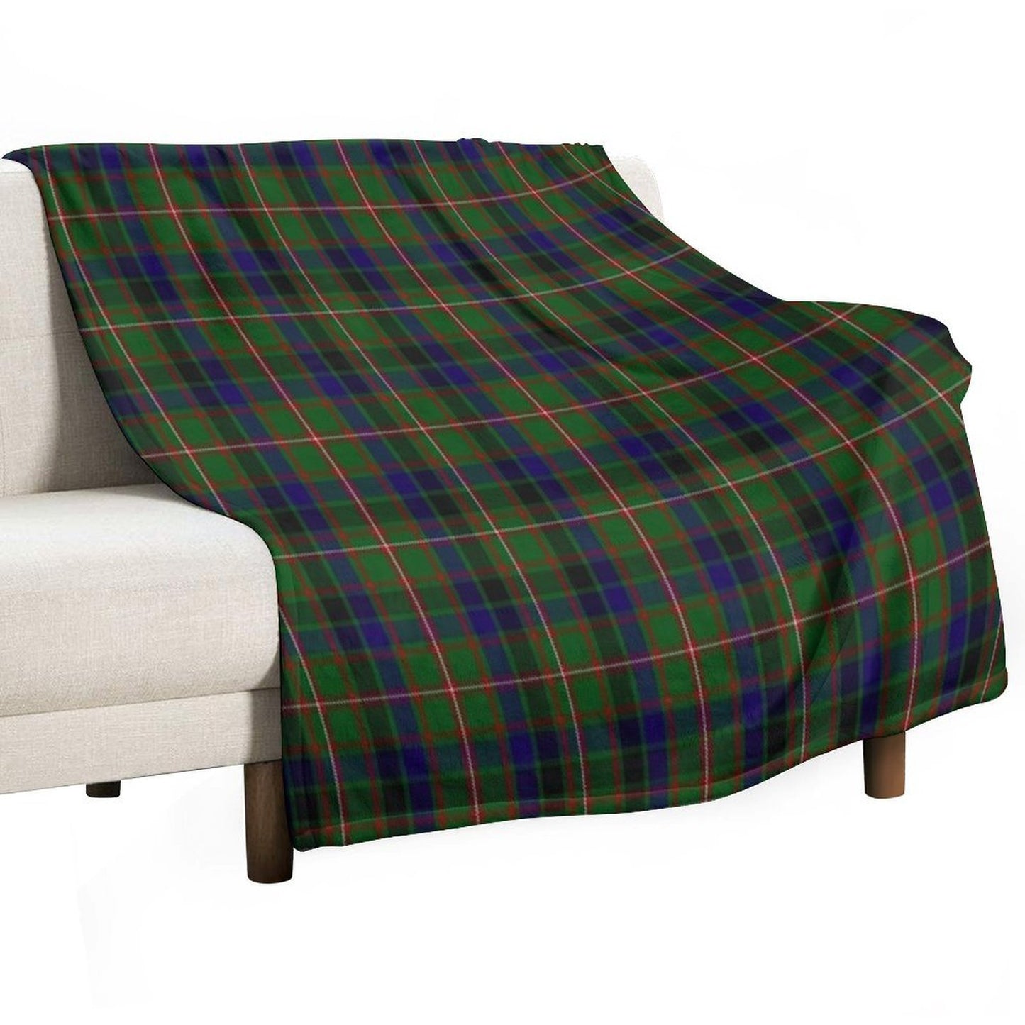 Clan Reid Tartan Throw Blanket