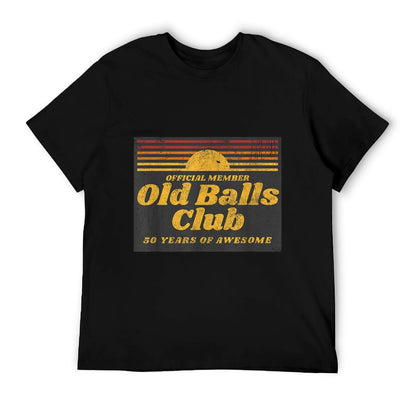 Funny 50th Birthday Old Balls Club 50 Years of Awesome T-Shirt
