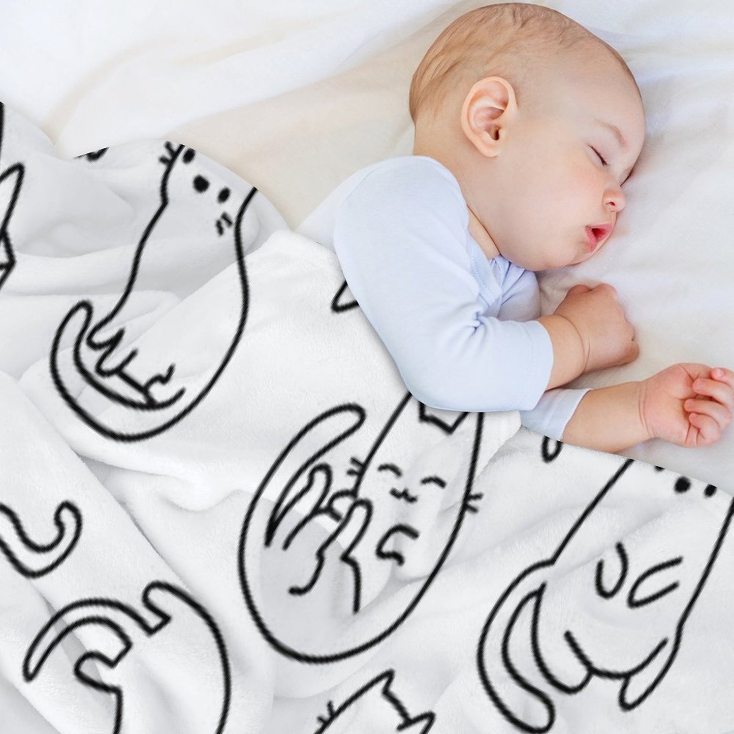 Cats Cats Cats Throw Blanket