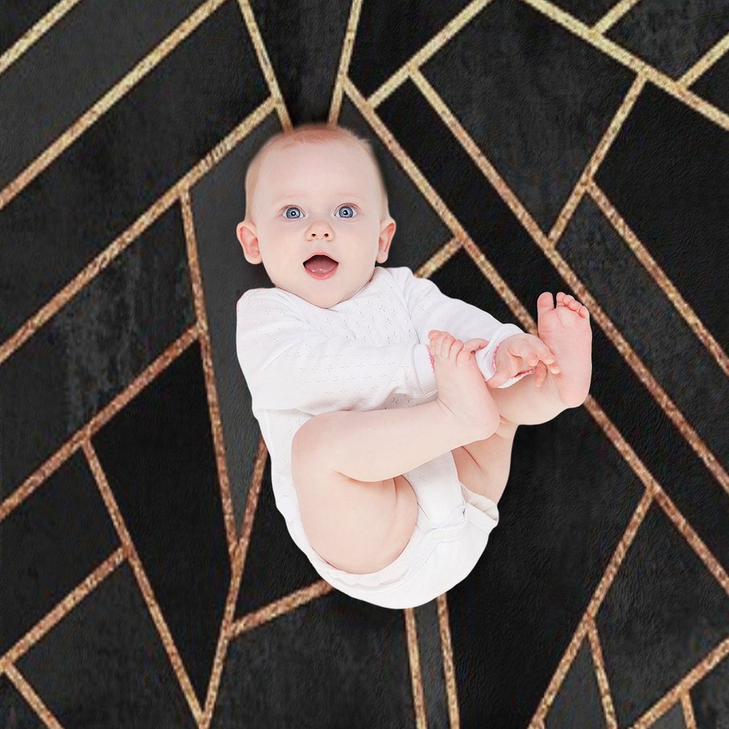 Black Night Throw Blanket