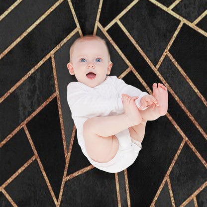 Black Night Throw Blanket