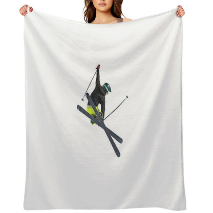 Free Rider Throw Blanket