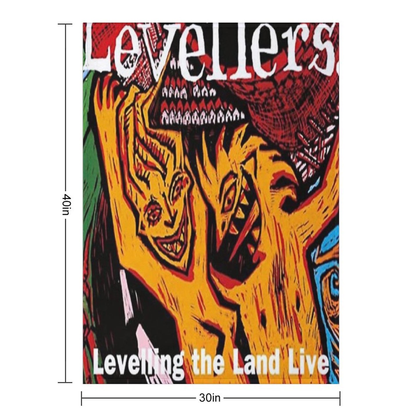 LEVELLERS MIREL 4 Throw Blanket