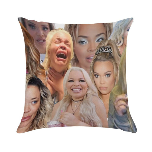 Trisha Paytas Soft Decorative Cover Throw Pillow
