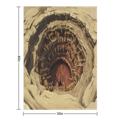 The Sarlacc Pit Throw Blanket