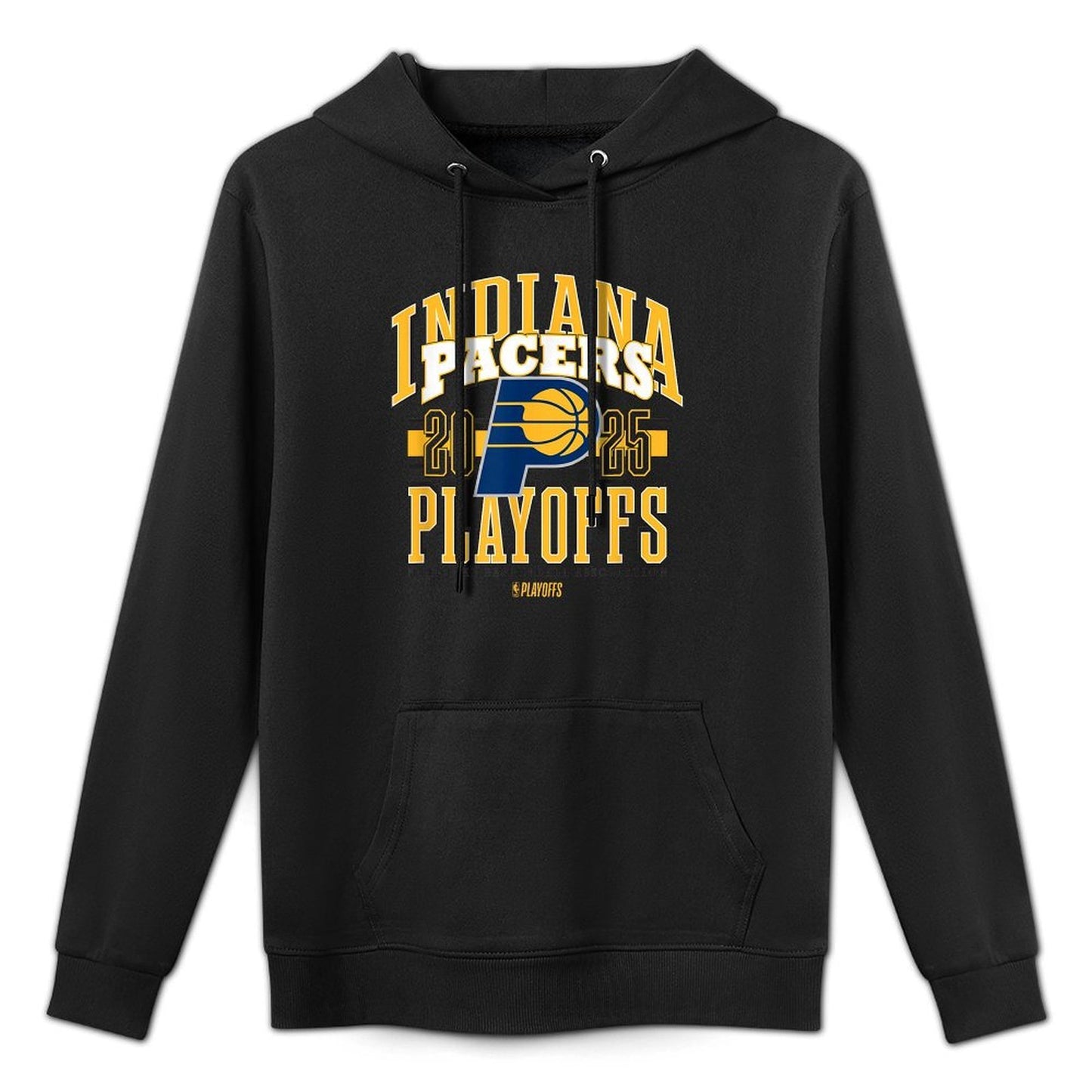 NBA Official Indiana Pacers 2025 Playoffs Showtime Medium-Weight Fabric Hoodie