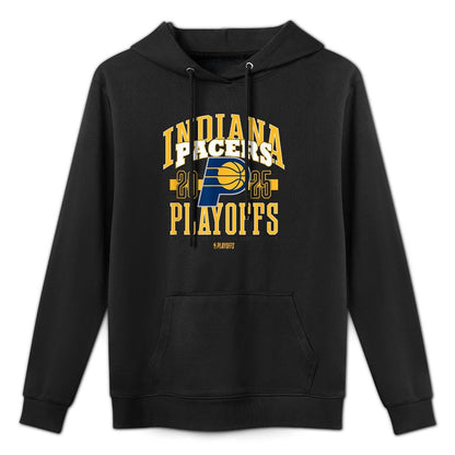 NBA Official Indiana Pacers 2025 Playoffs Showtime Medium-Weight Fabric Hoodie