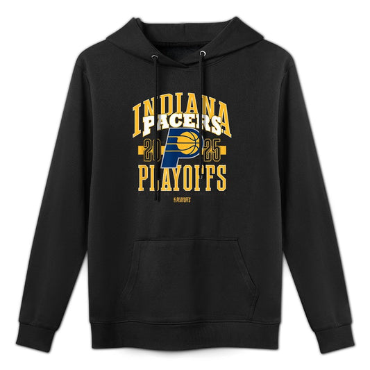 NBA Official Indiana Pacers 2025 Playoffs Showtime Medium-Weight Fabric Hoodie