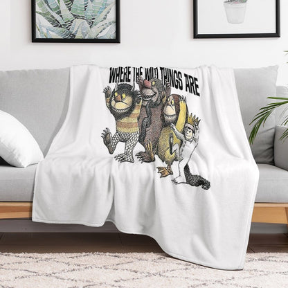 Where The Wild Things Are T-ShirtWHERE THE WILD THINGS ARE Throw Blanket