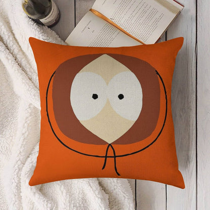 South Park - KENNY Linen Throw Pillow Cover