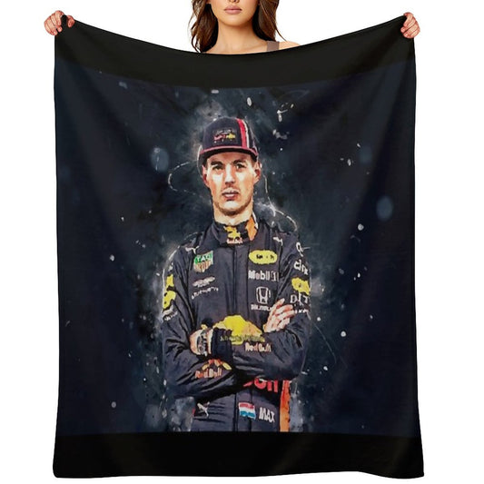 Max Verstappen Throw Blanket