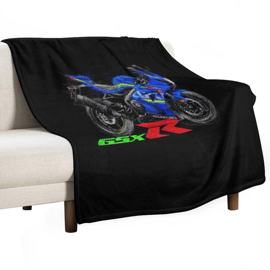 SUZUKI GSX R1000 Throw Blanket