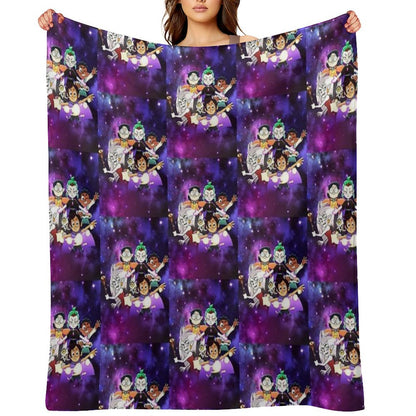 The Owl House Team Throw Blanket