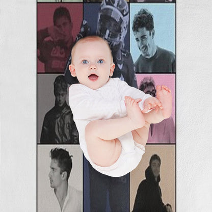 Charles Leclerc Ft. The Eras Tour Throw Blanket