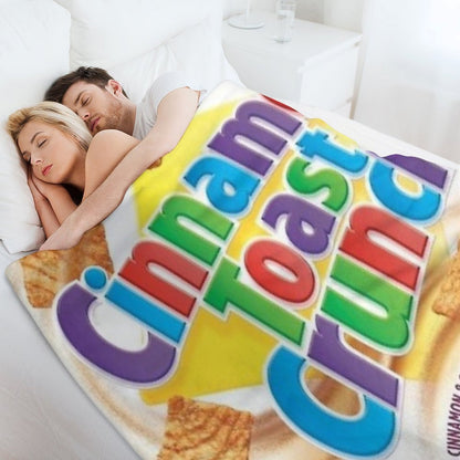 Cinnamon Toast Crunch Throw Blanket