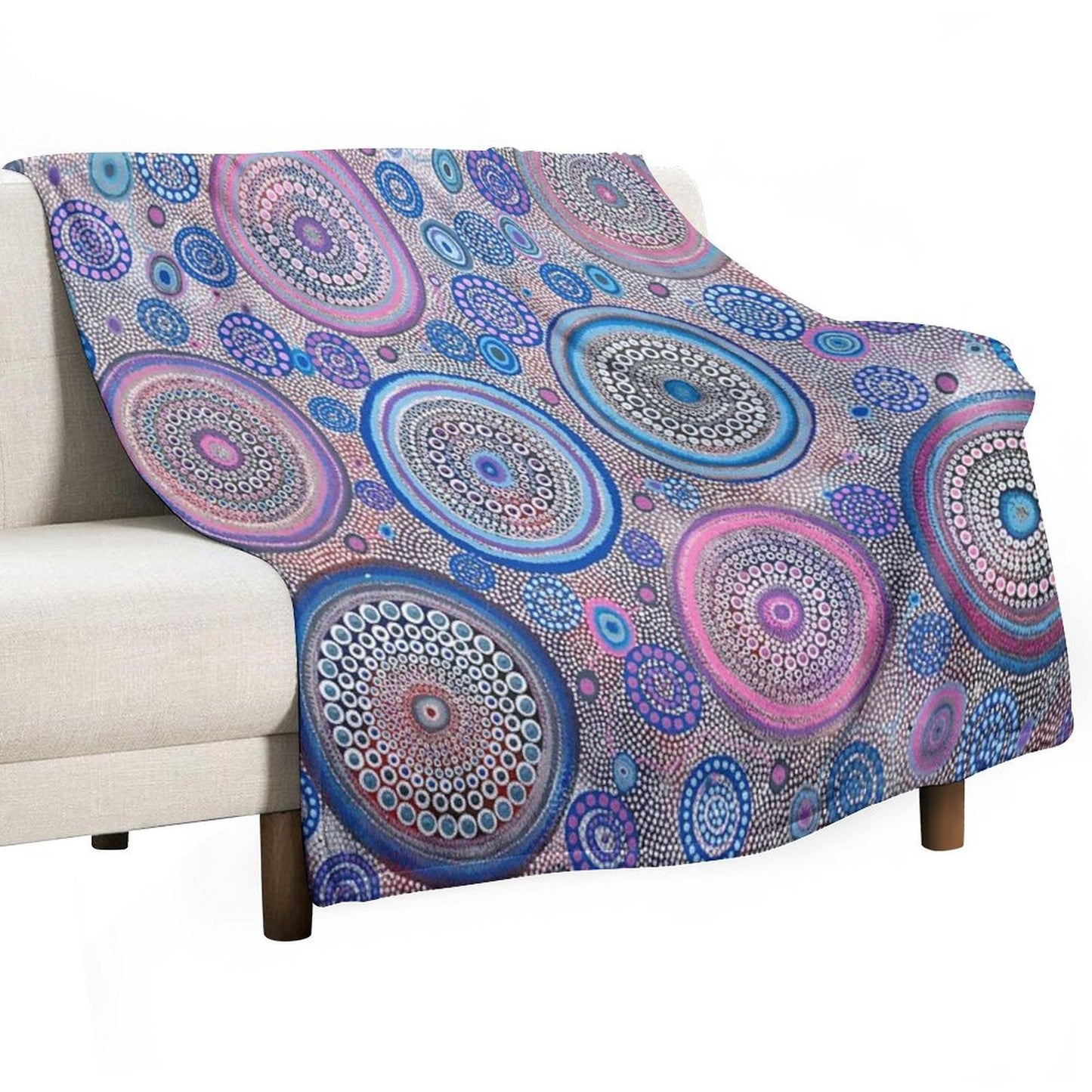 Seven Sister's Dreaming Throw Blanket