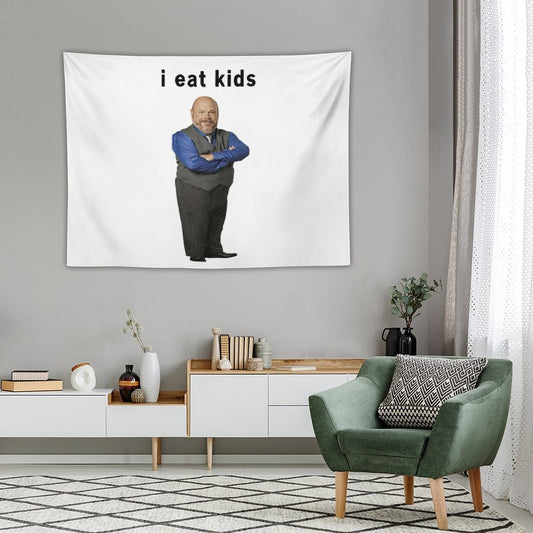 I Eat Kids Bertram Tapestry