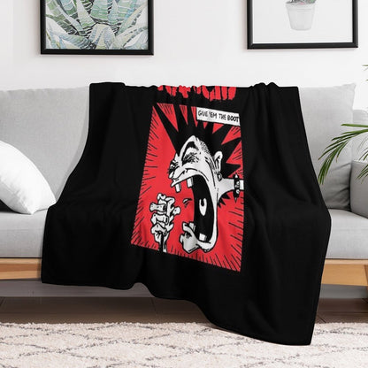 Rancid Rancid Rancid Rancid Rancid Rancid Rancid Throw Blanket