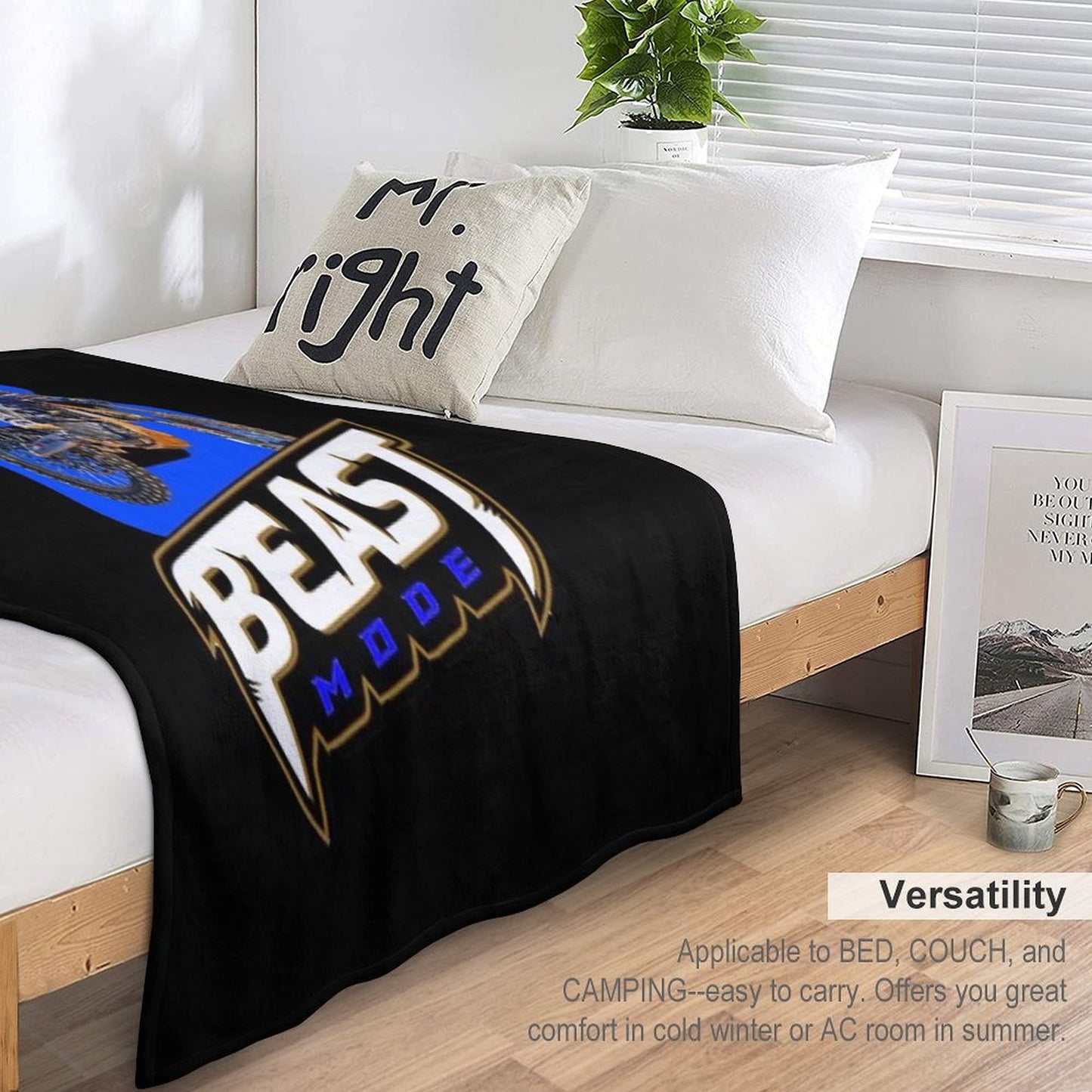 Eli Tomac ET3 Throw Blanket