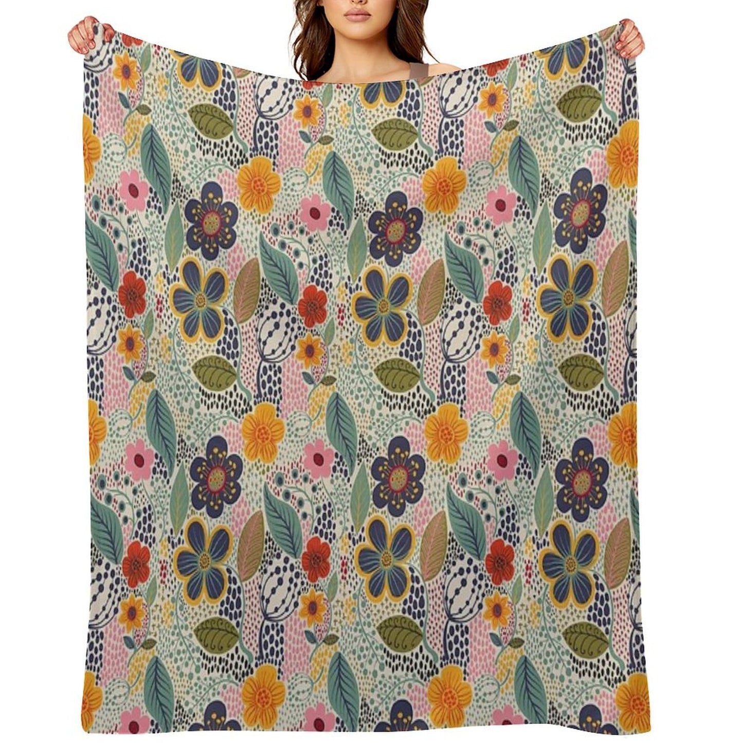 Secret Garden Throw Blanket