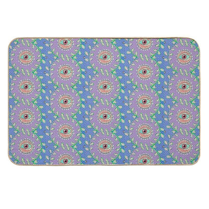 The Garden Sees All  Easy Maintenance Bath Mat