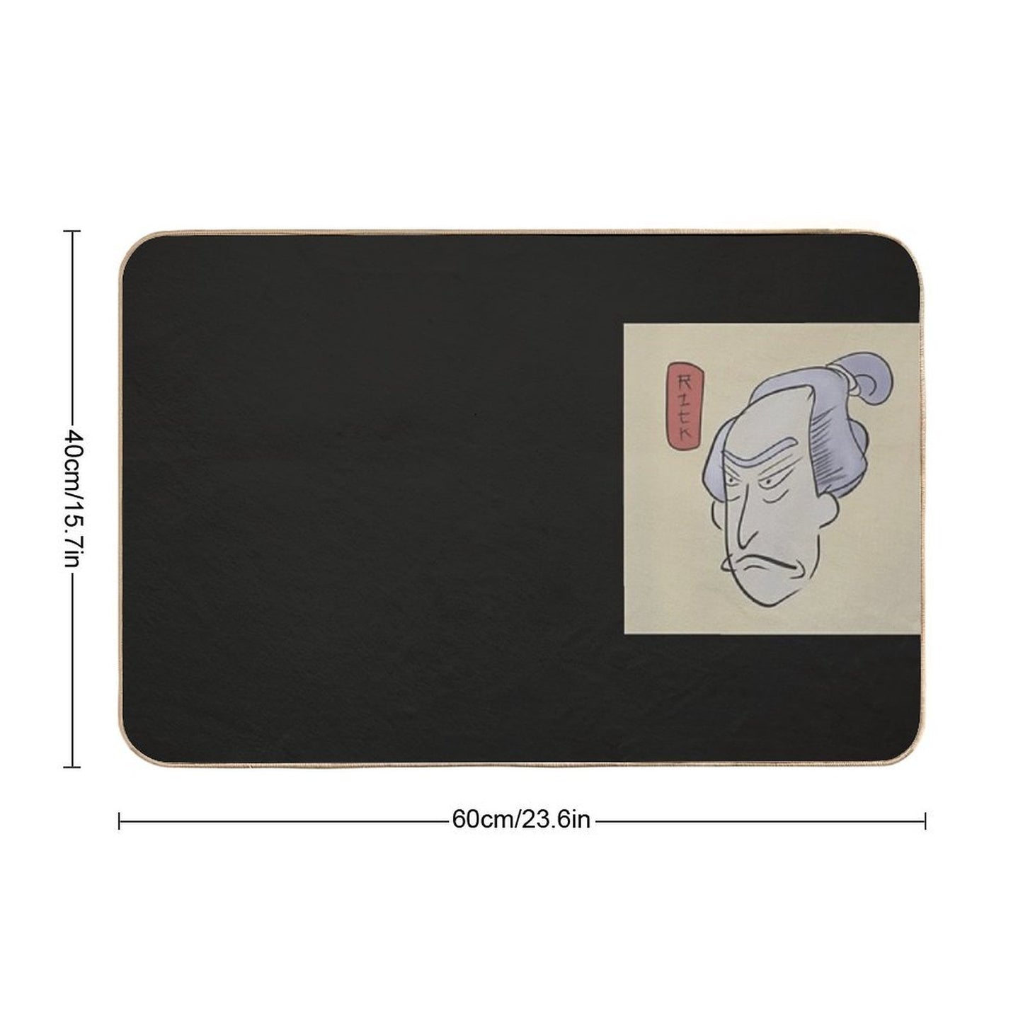 Rick Old Japan  Pet-Safe Bath Mat