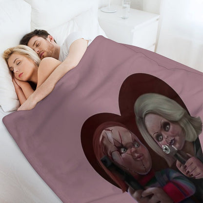 Bride of Chucky Throw Blanket
