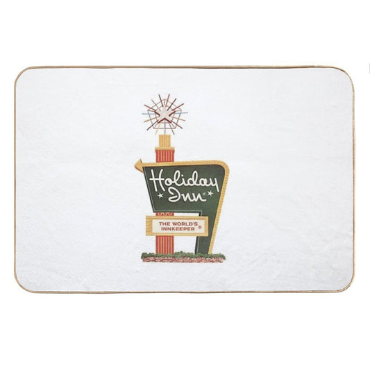 Iconic Holiday Inn Sign Bath Mat