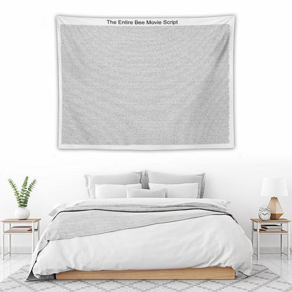 The Entire Bee Movie Script Tapestry