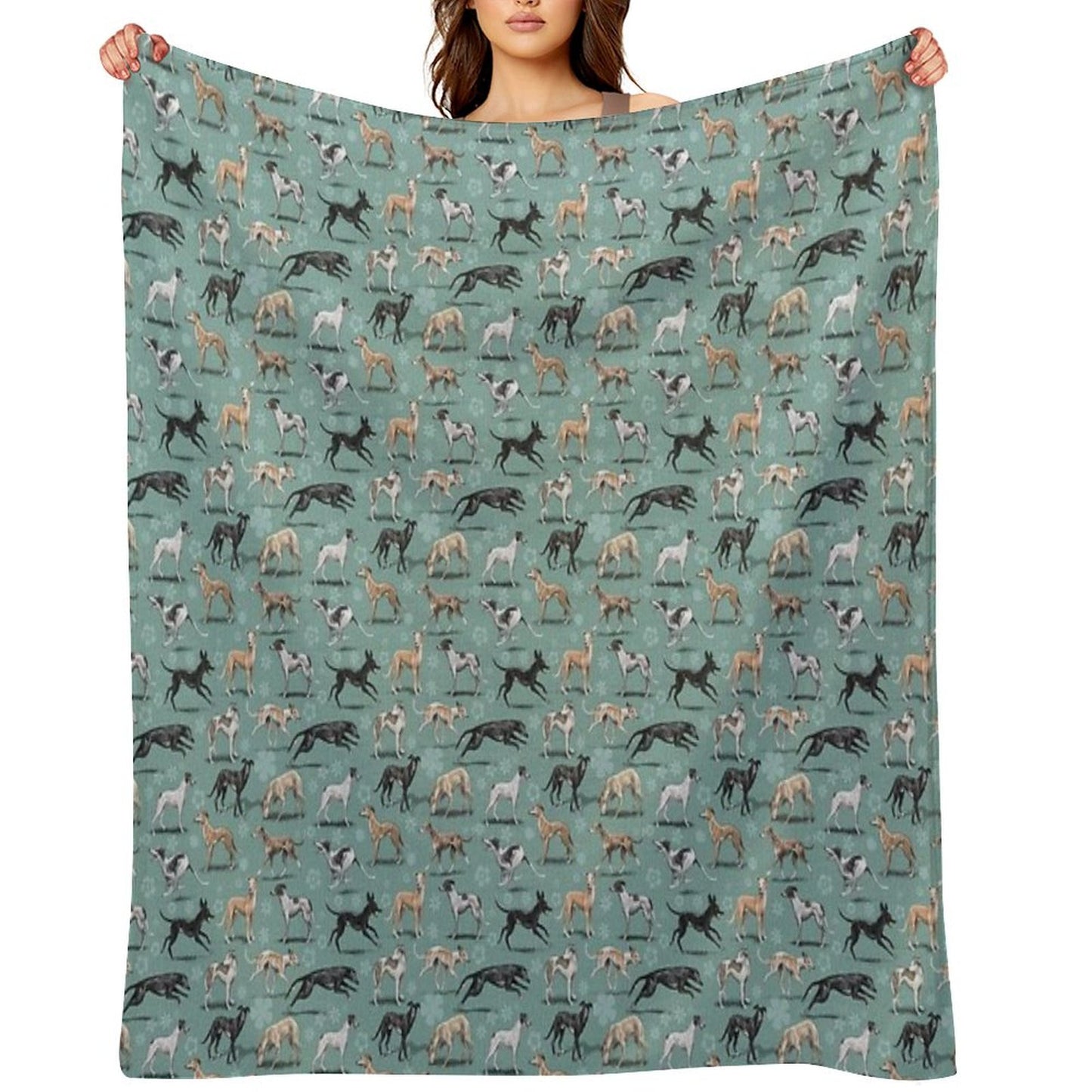 The Greyhound Throw Blanket